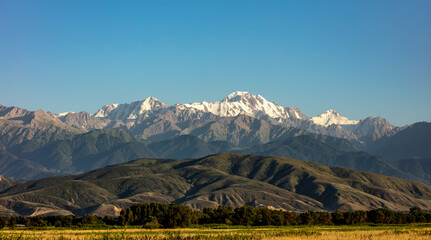 mountain landscape in the morning