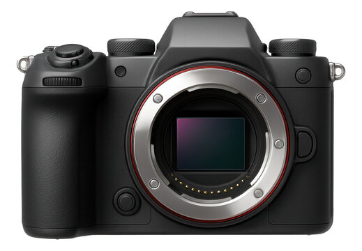 Mirrorless camera with an ergonomic design and programmable function keys