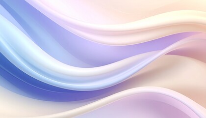 Obraz premium Pastel-toned gradient from periwinkle to cream, forming an ethereal background with ultra-fine gradient transition