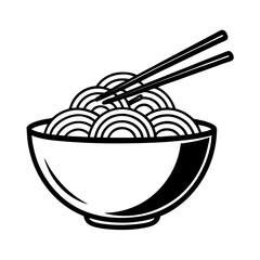 bowl with chopsticks