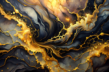 yellow and blue background