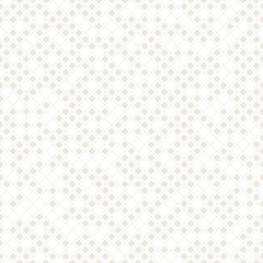 Vector seamless pattern featuring modern, geometric subtle squares. A stylish monochrome design with repeating tile structure, ideal for contemporary backgrounds, textiles, packaging, or digital use.