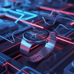 Obraz premium TECHNOLOGY BACKGROUND