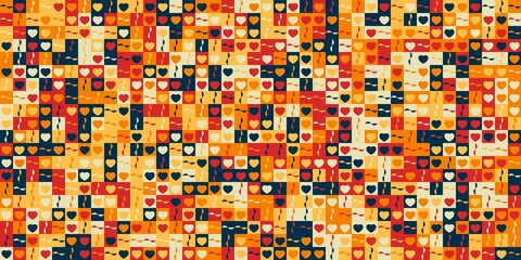 abstract seamless geometric background