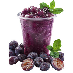 Fresh mixed berry smoothie
