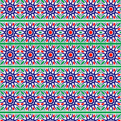 Geometric Islamic seamless pattern illustration