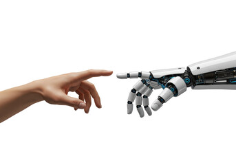 Isolated Human Hand Reaching for Robot Hand
