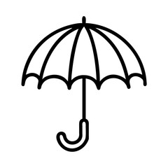 Elegant black and white umbrella design for fashion accessories and weather protection