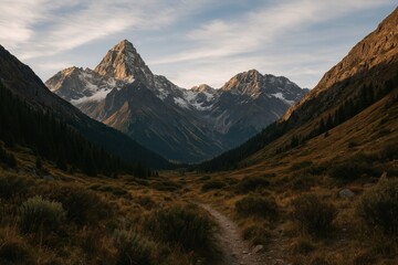 Fototapeta premium Majestic mountain landscape view