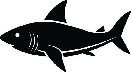 vector illustration of a fish