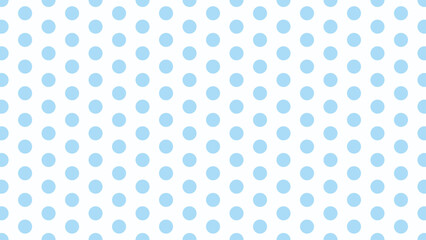 Seamless light blue polka dot pattern on white background. Ideal for baby boy shower, nursery decor, kids stationery, wrapping paper, fabric design, and cute digital scrapbooking projects.