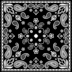 paisley bandana