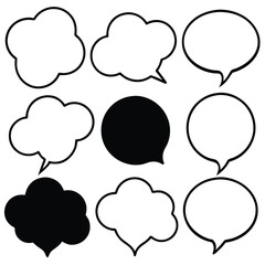 Fototapeta premium Speech Bubbles Collection (1)