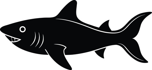 vector illustration of a fish