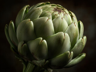 Obraz premium Bamboo Leaf Close-Up Showing Linear Structure and Light Reflection