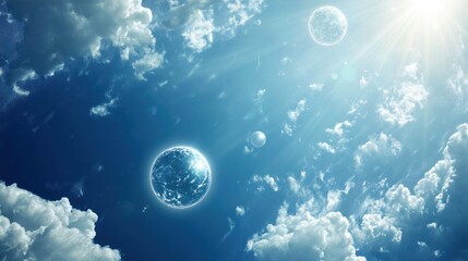 Celestial Dreamscape: A Vision of Extraterrestrial Beauty