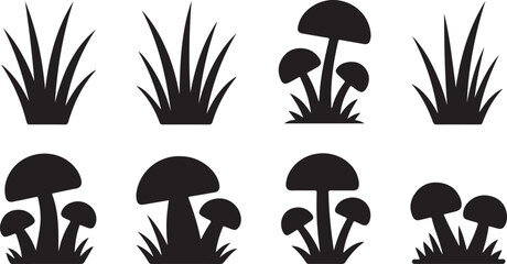 vector illustration of a mushroom