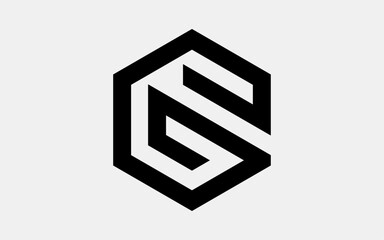 Geometric Logo Design Service For Your Company, Monogram Logo Design Service, Hexagon Logo Design Service, Vector And Template