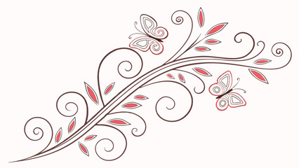 abstract floral background