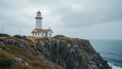 lighthouse on the coast
