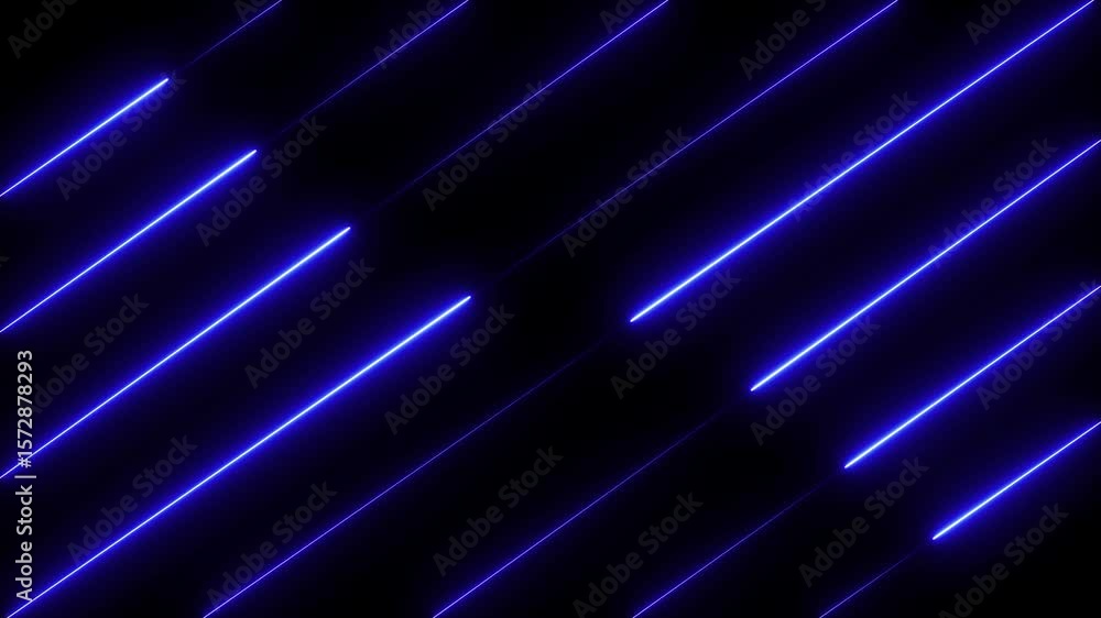 Aufkleber light neon laser line abstract motion background abstract colorful neon line moving background anima