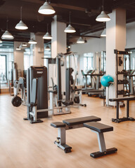 Obraz premium Modern Gym Interior