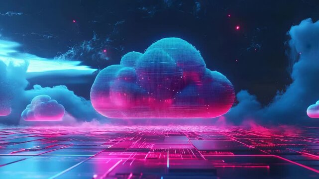 Neon Cloud Computing Network.