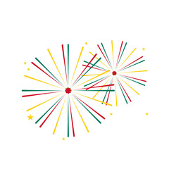 Obraz premium Cameroon Independence Day Fireworks