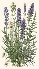 bunch of lavender flowers