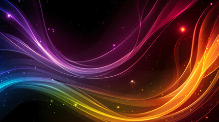 Obraz premium colorful wallpaper with semi dark bright background