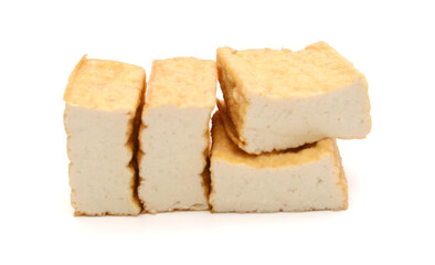 Block of fresh tofu