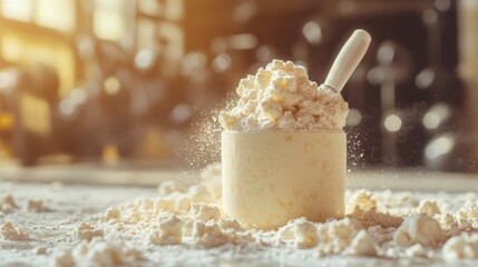 whey protein with chocolate