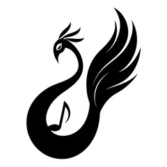 Fototapeta premium black and white tattoo