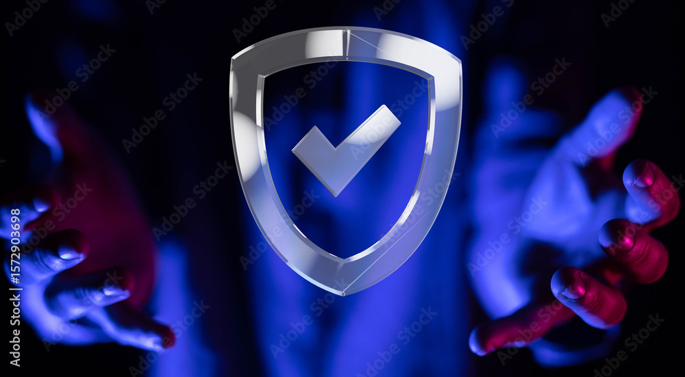 Poster safeguard your digital assets with robust security measures. protect your data and ensure online pri