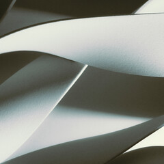 Wavy shapes background, abstract