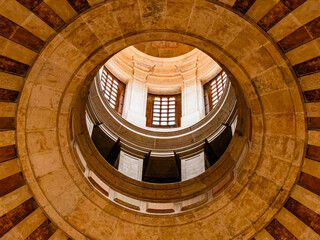  Windows inside the National Pantheon - Lisbon, Portugal