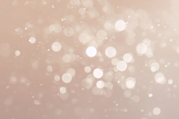 Obraz premium Elegant Bokeh Background with Soft Glowing Light Sparkles and Warm Tones.