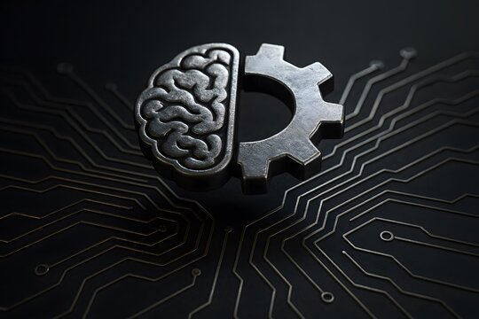 Ai brain machine learning technology neural network artificial intelligence concept innovation future