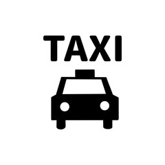 Taxi Icon／タクシーのアイコン