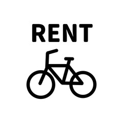 Rental Bicycle Icon／レンタル自転車のアイコン

