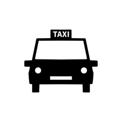 Taxi Icon／タクシーのアイコン
