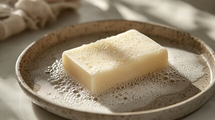close up of  dishwashing liquid