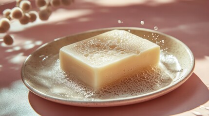 close up of dishwashing liquid