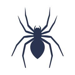 Dark spider silhouette