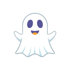 Happy ghost friendly