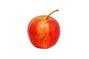 red apple isolated on white