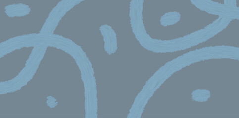 Vector illustration of abstract background curved line pattern swirling top and bottom corners in light blue with dark blue background authentic vintage trendy style is very good to use for poster dec