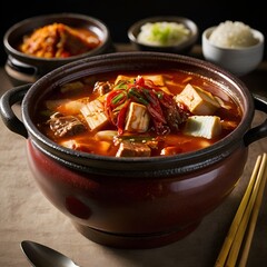 Fermented Fire: Kimchi Tofu Stew


