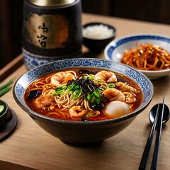 Spice Harbor: Shrimp Noodle Symphony

