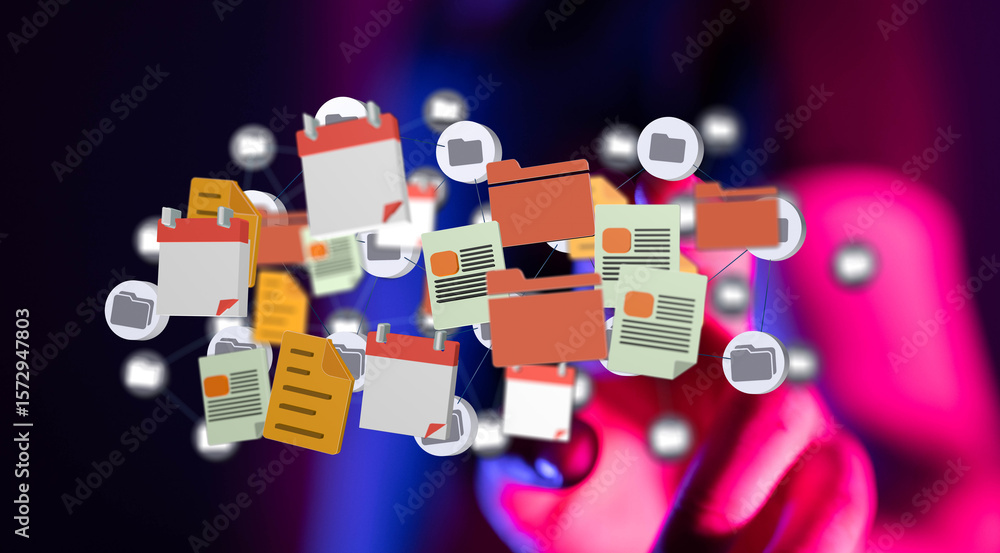 Poster streamline your workflow with effective file and calendar management. boost productivity!